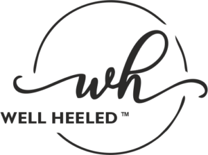 Well Heeled Logo Black
